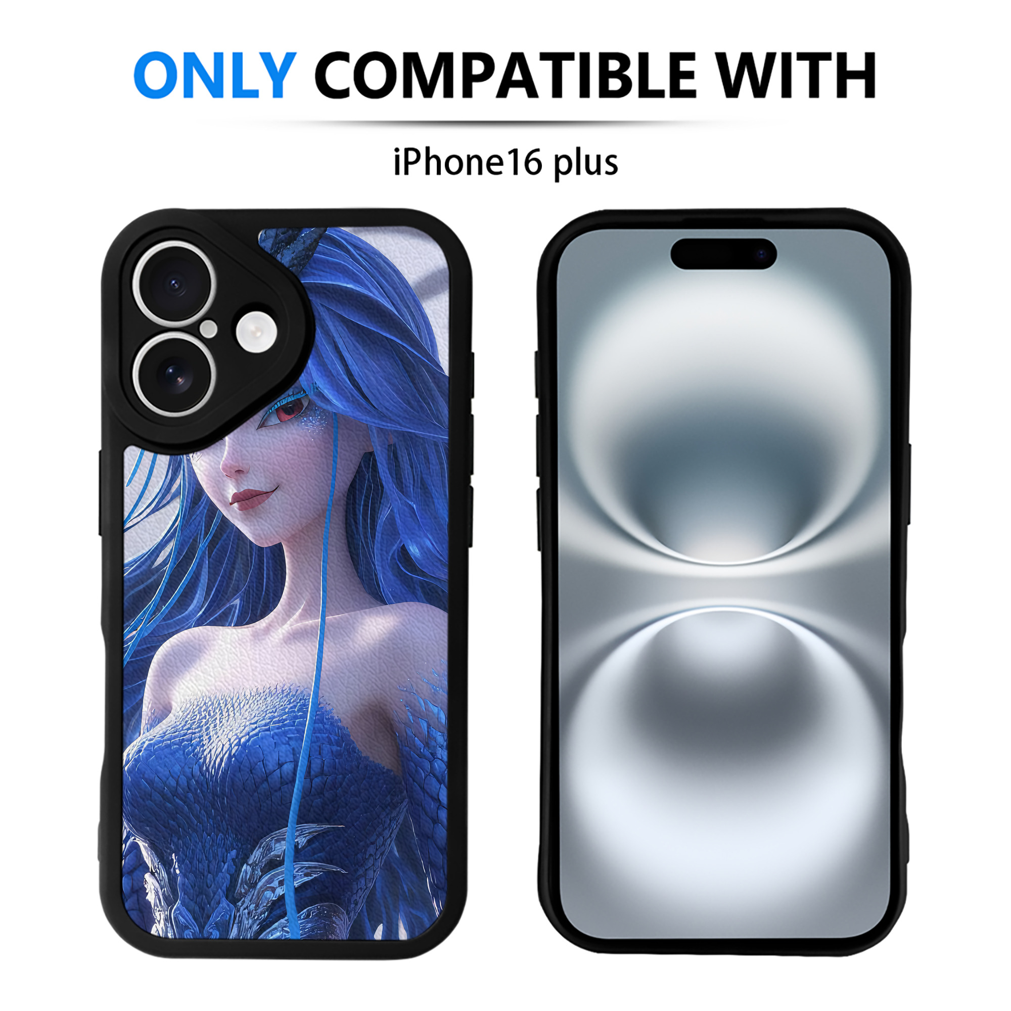 （画像用） Ne Zha 2 ナタ 魔童の大暴れ 【iPhone 16シリーズ対応】シリコンスマホケース（レザー調） 材質：シリコン